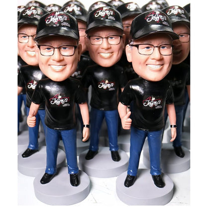 Corporate Bobbleheads for Employee Gifts, Retirements & Events – Bulk Pricing from $ 9.9