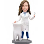 Custom Dentist Team Bobbleheads – Personalized Dental Staff Figurines for Clinics & Practices