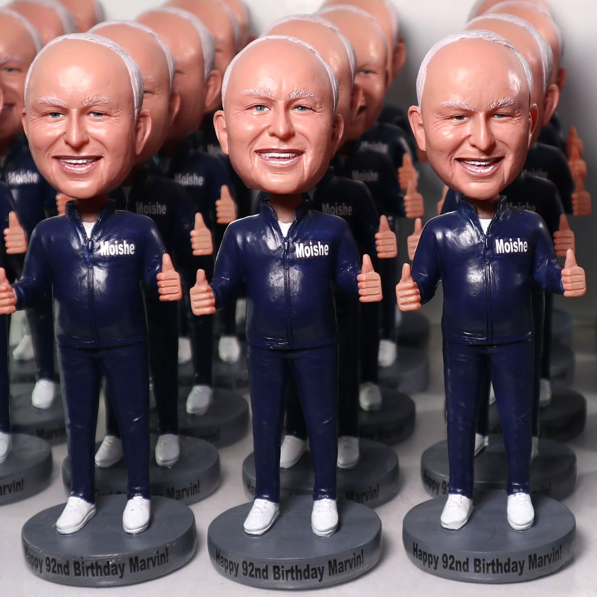 Bulk Bobbleheads for Dad's Big Birthdays, Reunions & Milestone Parties – 50 to 3000 Units
