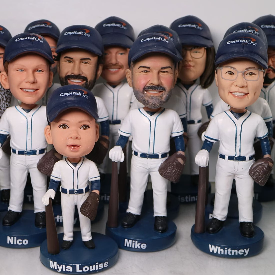 Custom Baseball Team Bobbleheads – Full Roster Sets with Personalized Jerseys & Details