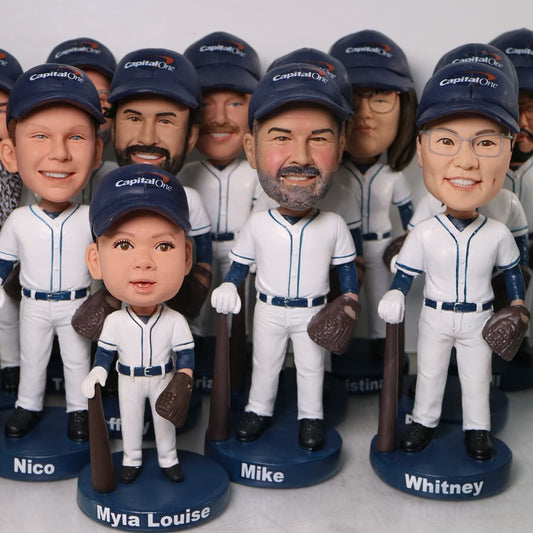 Custom Baseball Bobblehead Team Set – Personalized for Your Squad