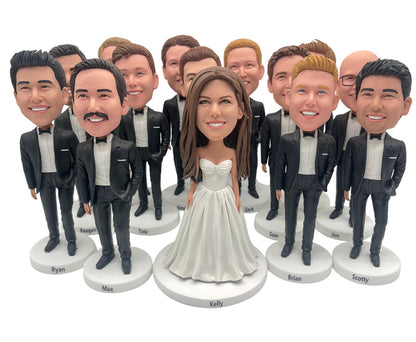 Custom Bridesmaid Bobbleheads – Personalized Bridesmaid Gifts They’ll Treasure Forever