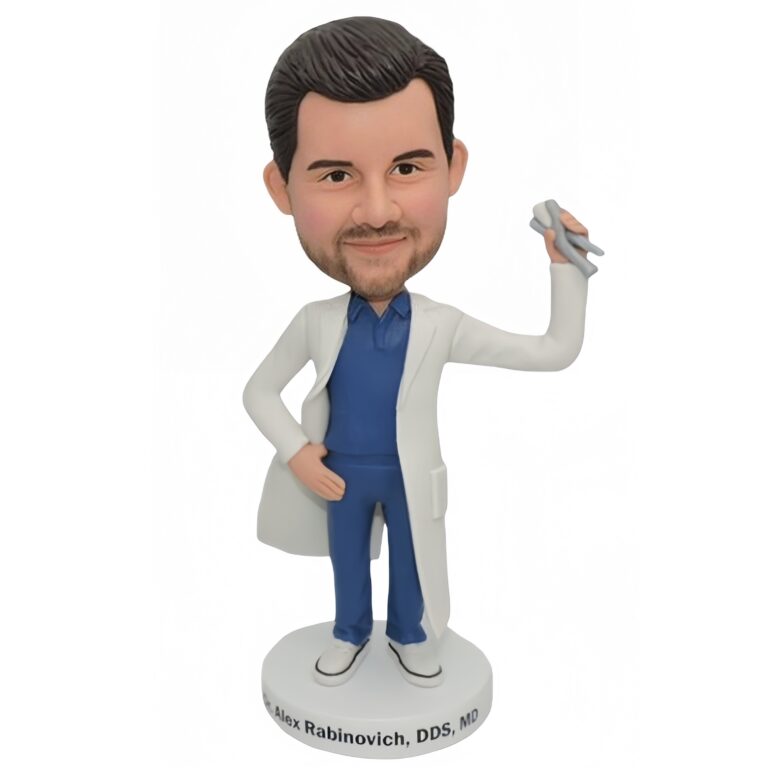 Custom Dentist Team Bobbleheads – Personalized Dental Staff Figurines for Clinics & Practices