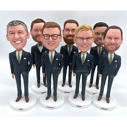 Custom Wedding Party Bobbleheads – The Ultimate Groomsmen Gifts, Bridesmaid Gifts & More