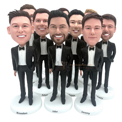 Custom Wedding Party Bobbleheads – The Ultimate Groomsmen Gifts, Bridesmaid Gifts & More