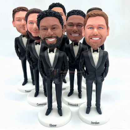 Custom Wedding Party Bobbleheads – The Ultimate Groomsmen Gifts, Bridesmaid Gifts & More