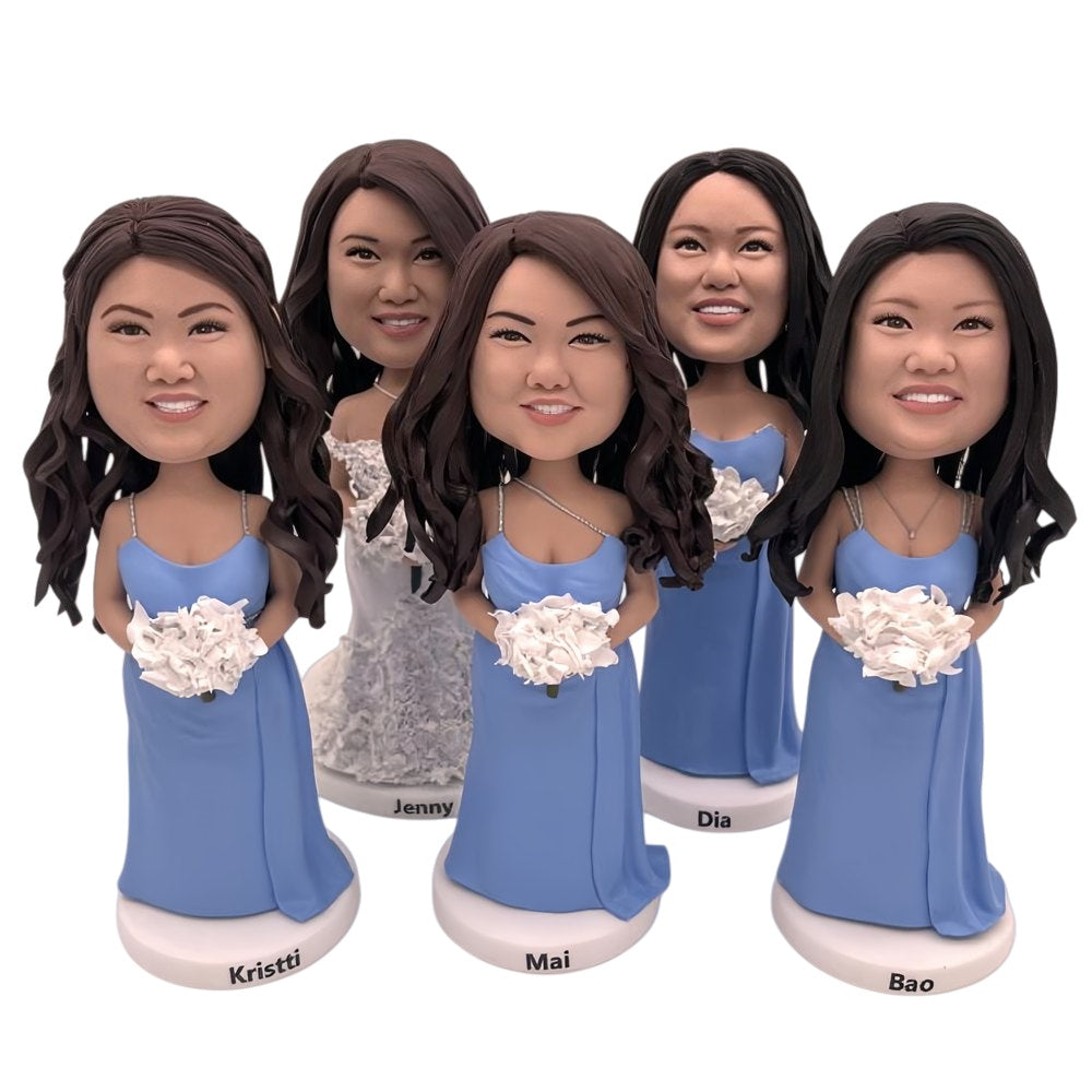 Custom Bridesmaid Bobbleheads – Personalized Bridesmaid Gifts They’ll Treasure Forever