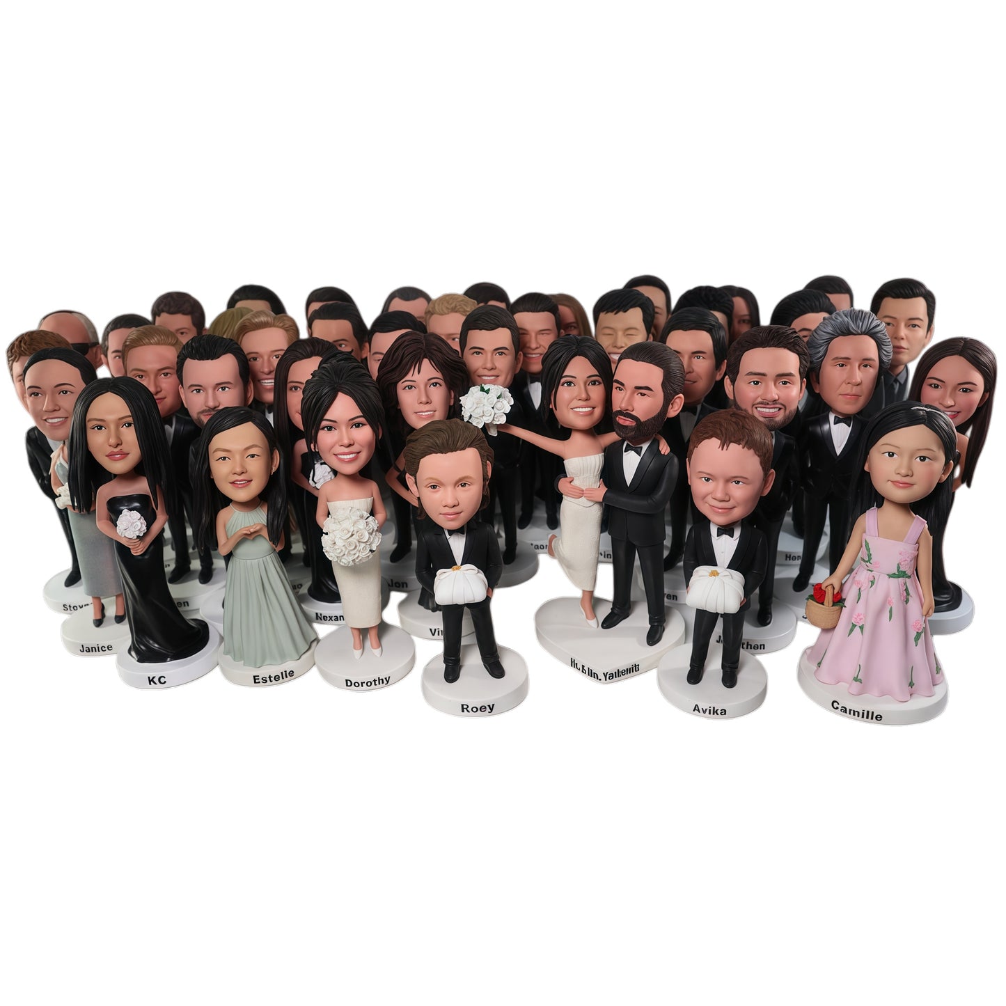 Custom Groomsmen Bobbleheads & Bridesmaid Gifts – Personalized Groomsmen Gifts