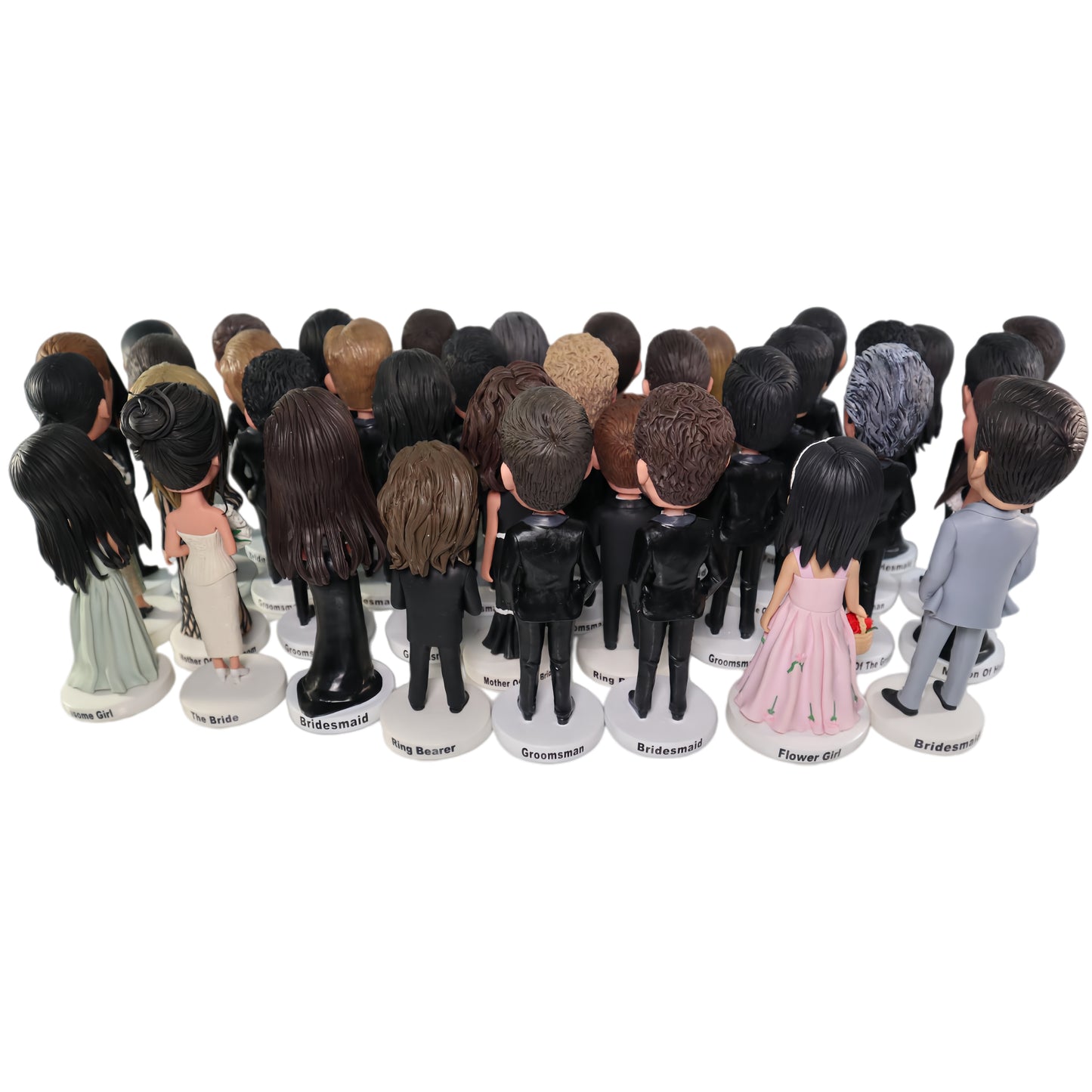 Bulk Custom Bobbleheads for Wedding Parties – Custom Bobbleheads for Groomsmen, Bridesmaids, Parents & Kids