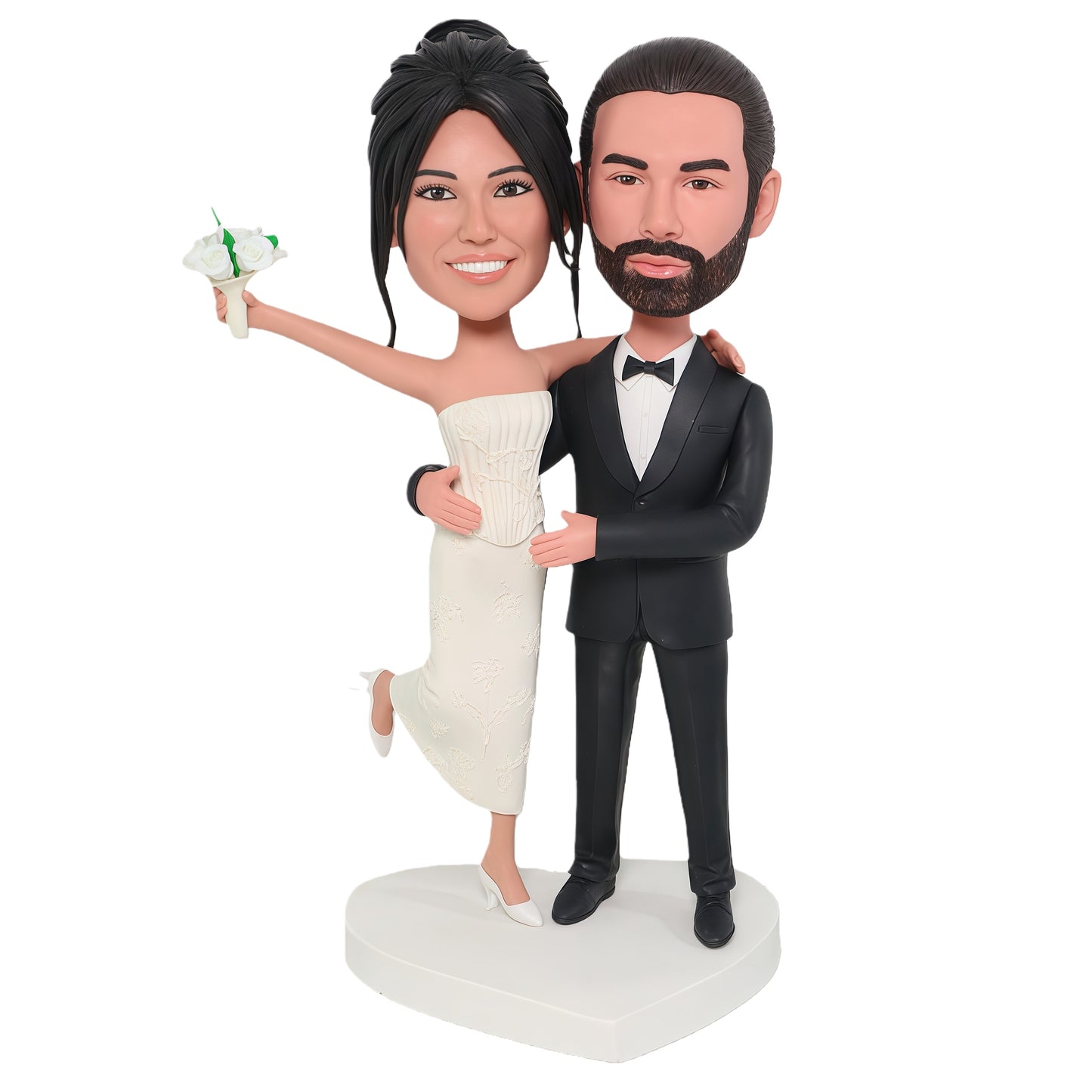 Bulk Custom Bobbleheads for Wedding Parties – Custom Bobbleheads for Groomsmen, Bridesmaids, Parents & Kids