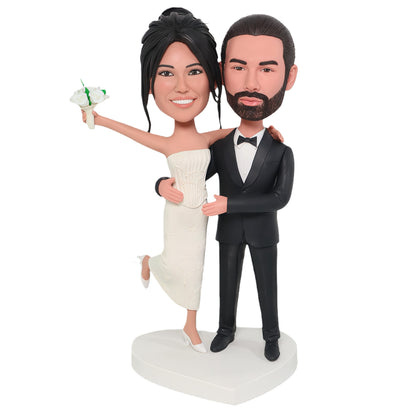 Bulk Custom Bobbleheads for Wedding Parties – Custom Bobbleheads for Groomsmen, Bridesmaids, Parents & Kids
