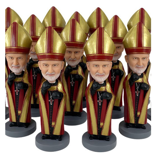 Celebrity or Bishop Bobbleheads in Bulk – Official-Looking Custom Figures from $ 9.90