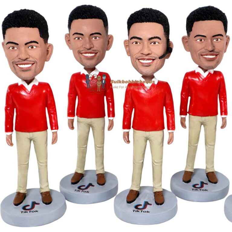 Custom Work Team Bobbleheads – Personalized Office & Corporate Group Figurines